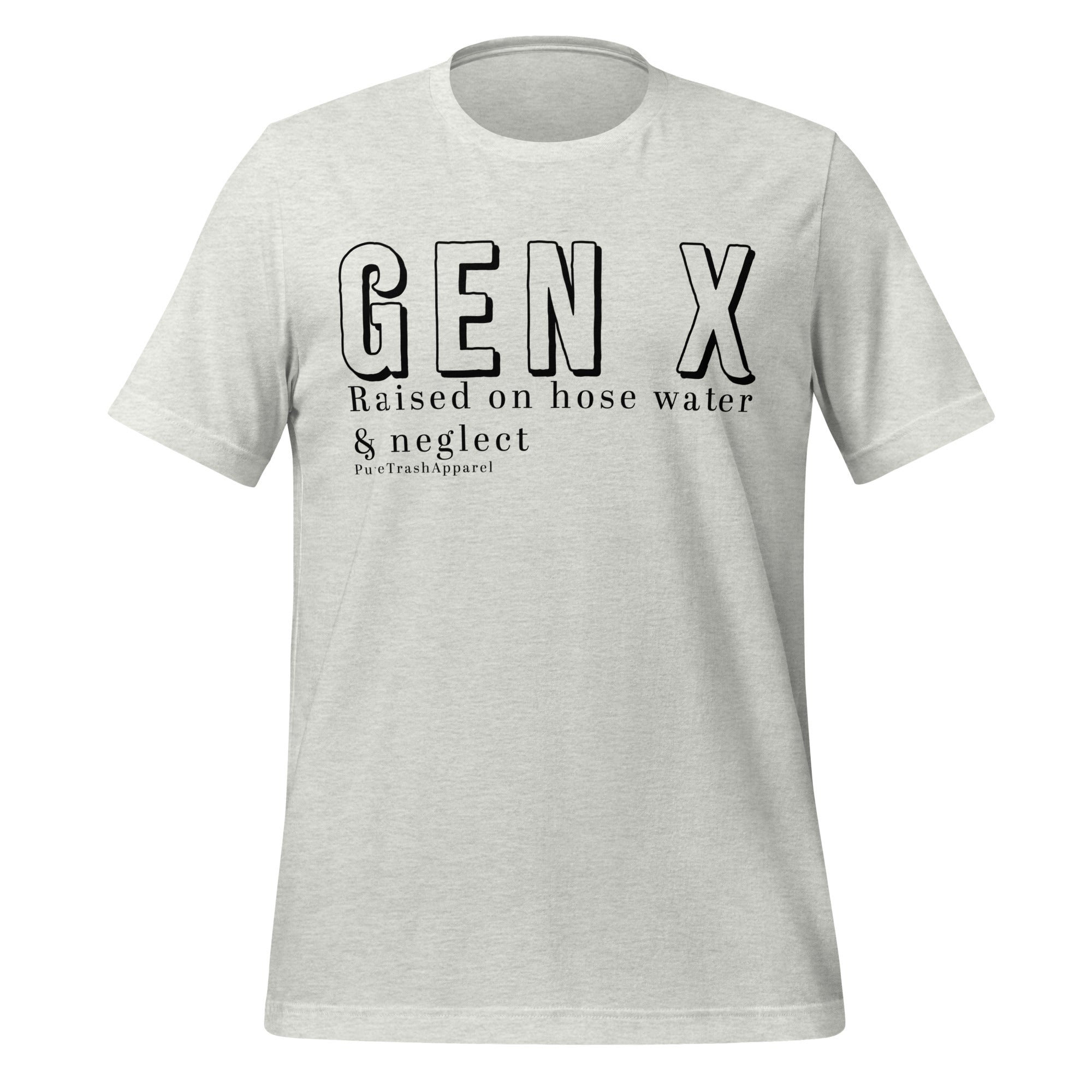Pure Trash Gen-X Raised on Hose Water Maglietta Berry cotone