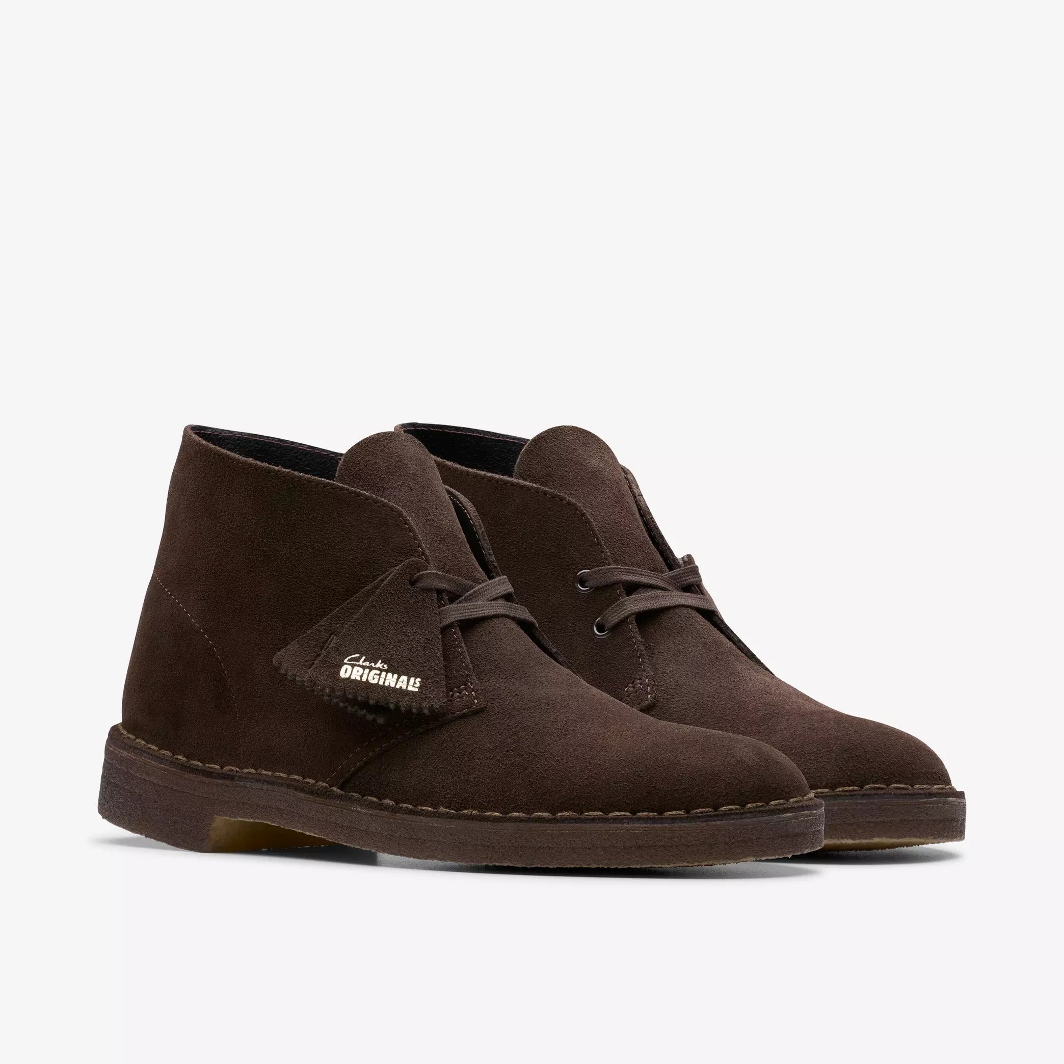 Clarks Desert Boot 26188310 scarpa brown suede uomo