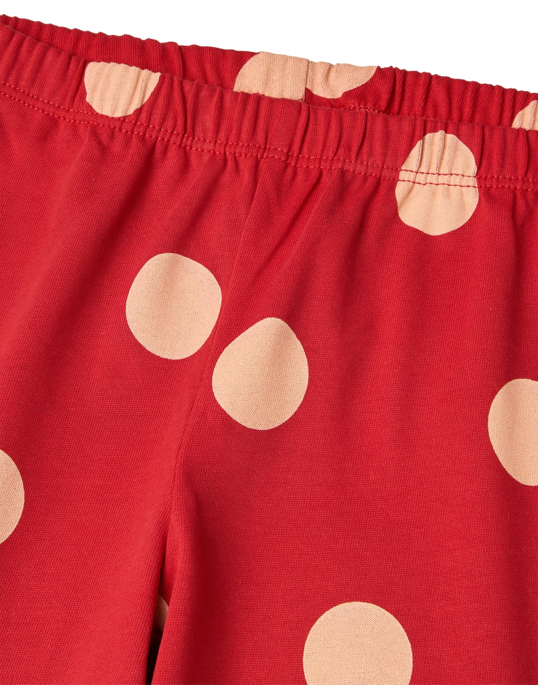 Benetton Set Pigiama Bambina Rosso Jersey Disney Cotone