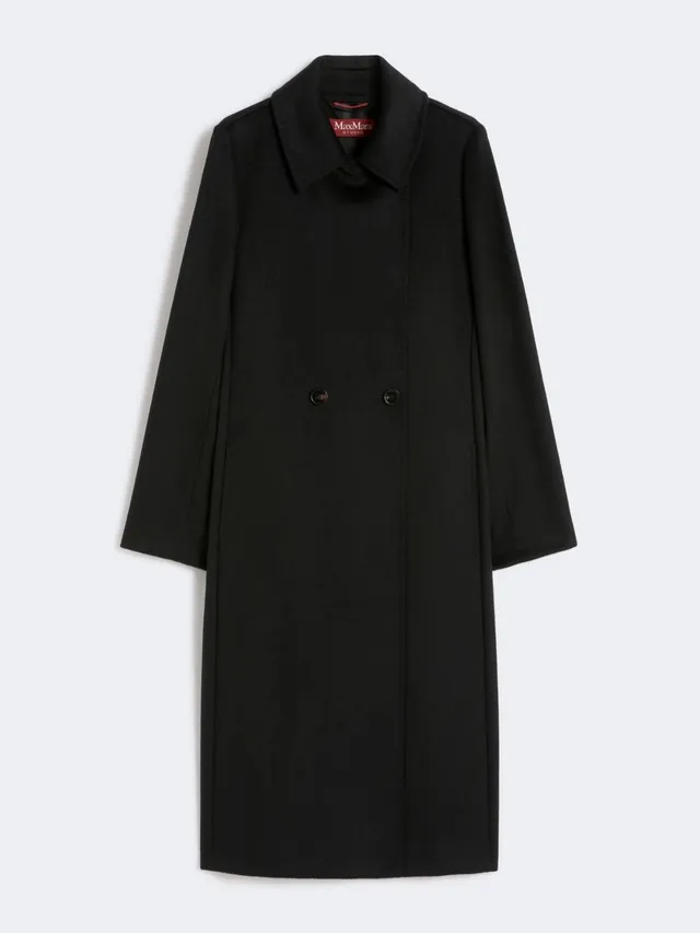 Max Mara Studio BCOLLAGE013 cappotto donna nero lana