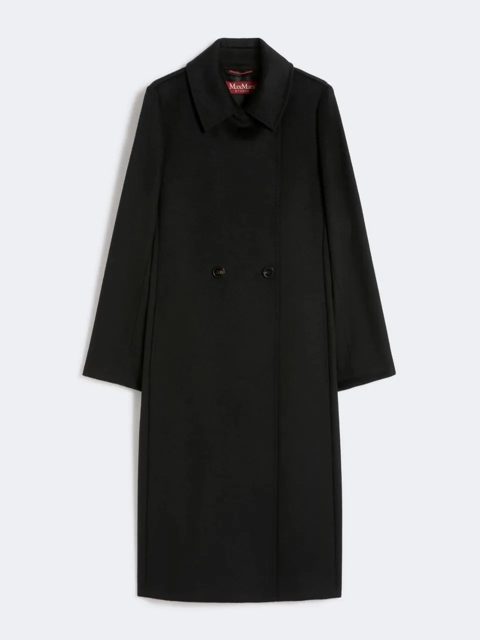 Max Mara Studio BCOLLAGE013 cappotto donna nero lana