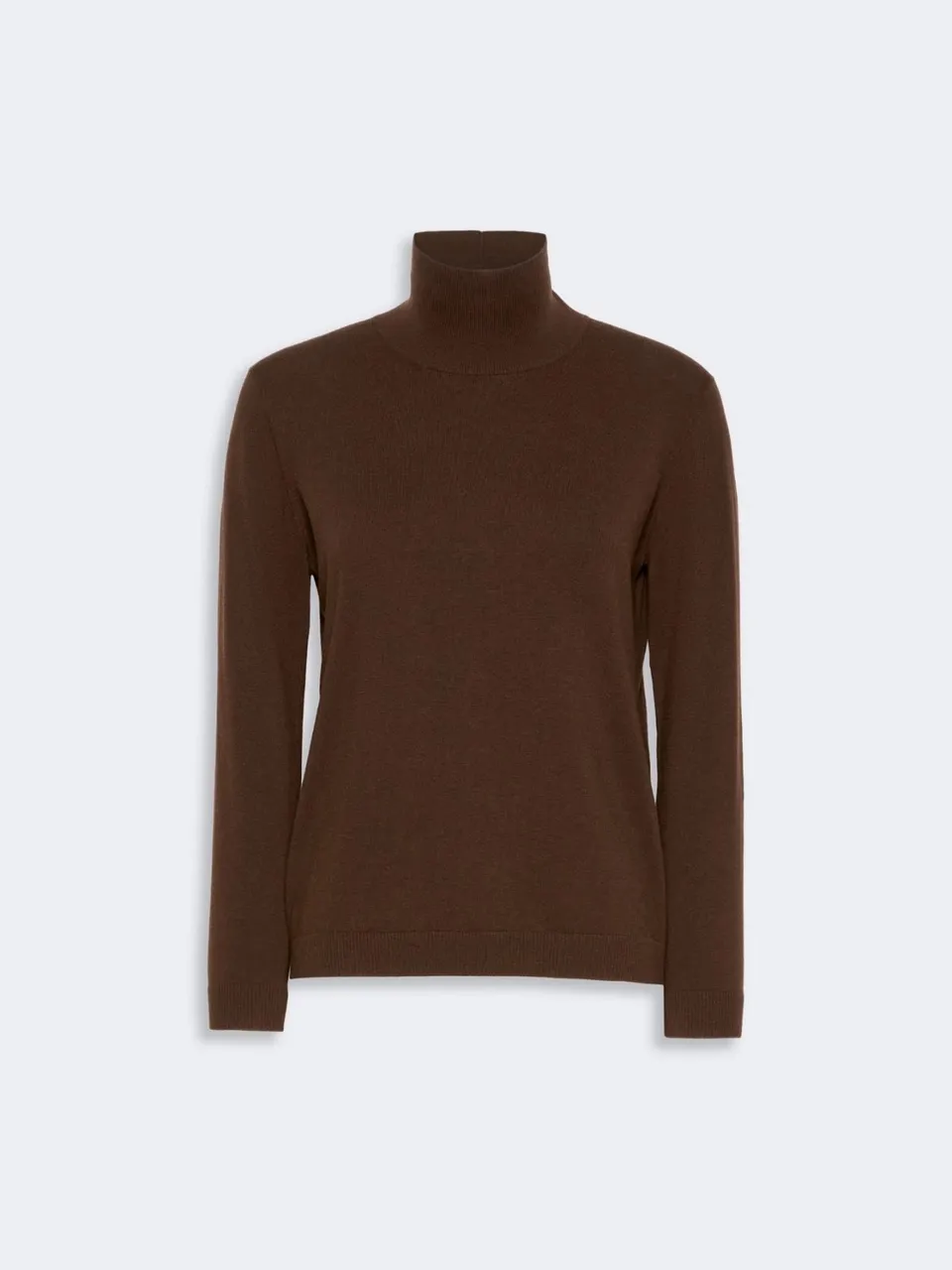 Weekend Max Mara Kiku WKDKIKU013 maglia dolcevita castagna lana