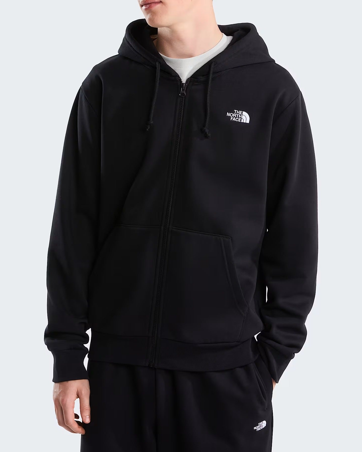 The North Face Evolution Simple Dome NF0A8EU1 Felpa Zip Nero