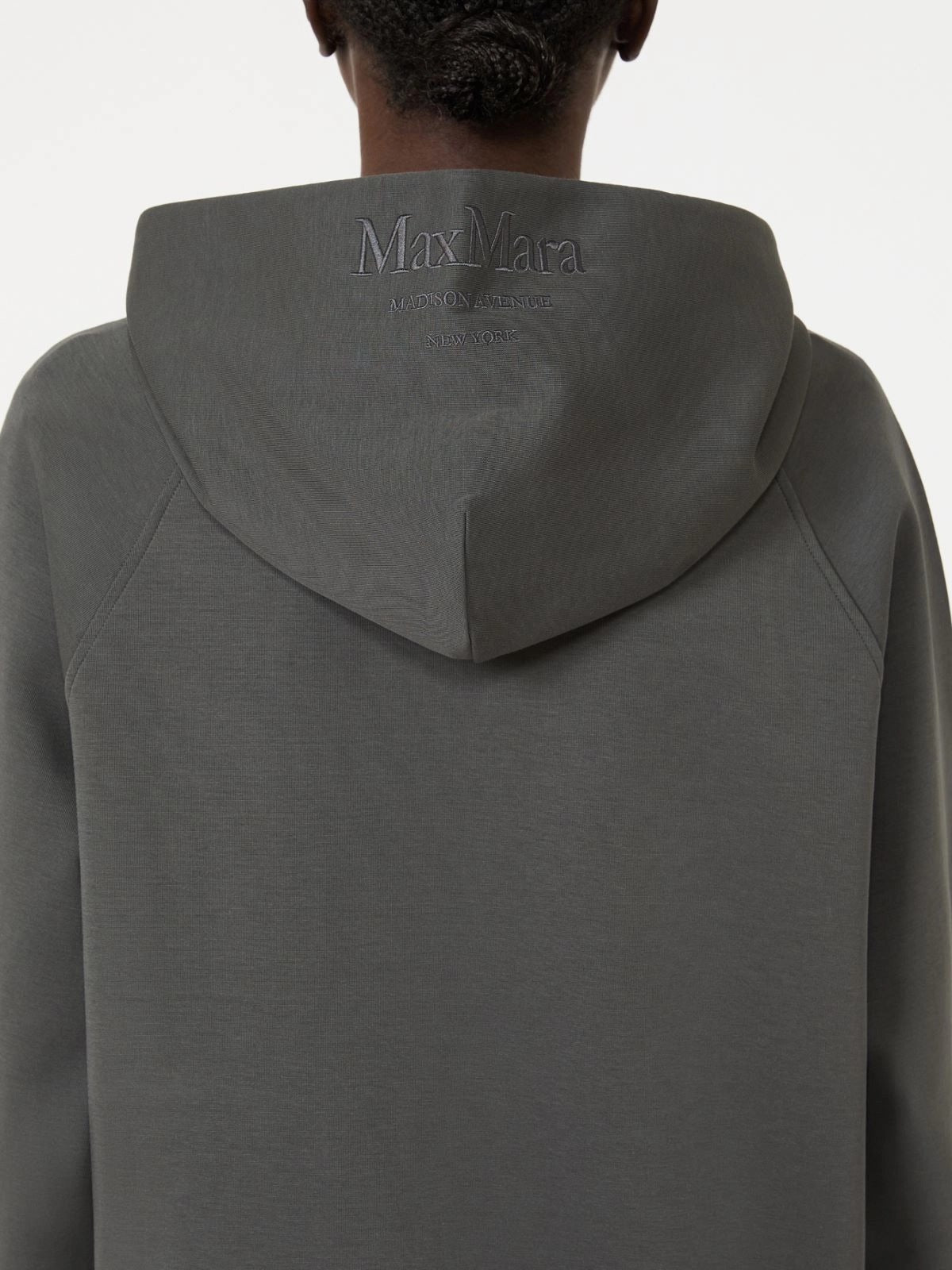 'S Max Mara Marea SMMMAREA002 Felpa Grigio Scuro Regular