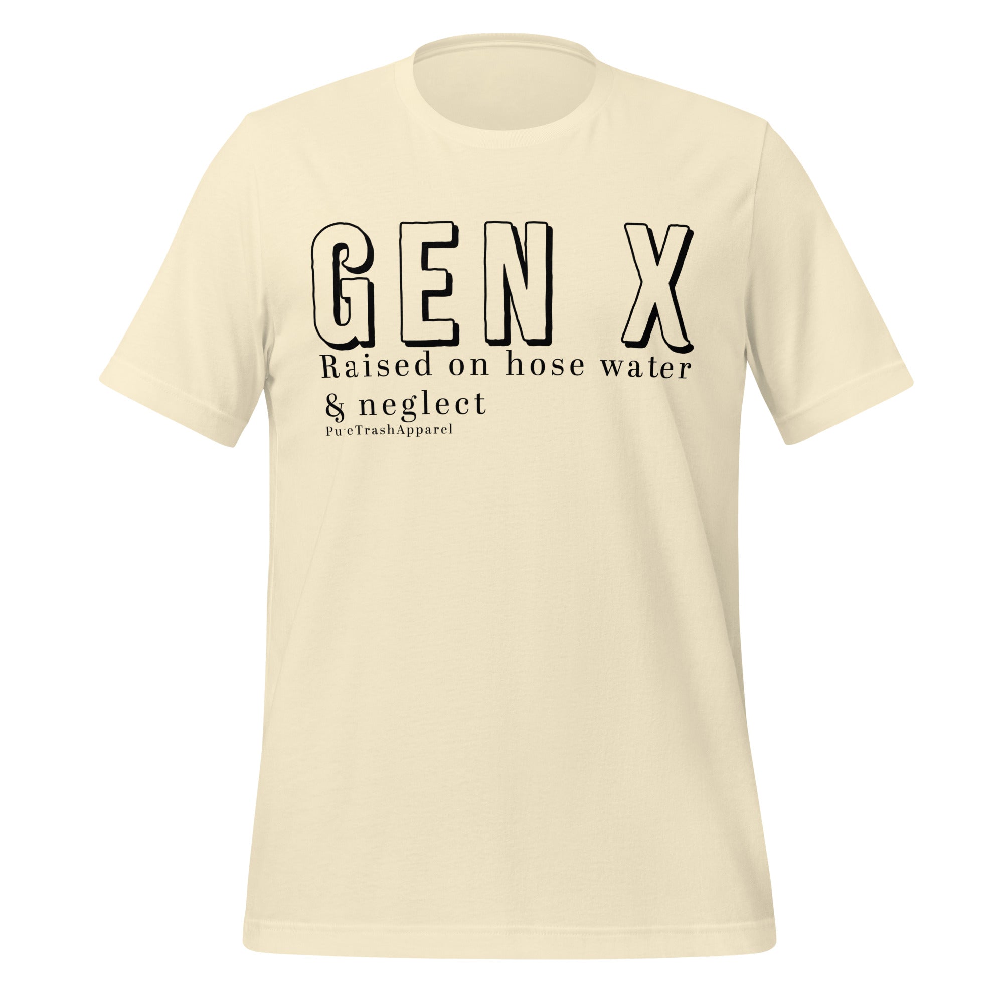 Pure Trash Gen-X Raised on Hose Water Maglietta Berry cotone