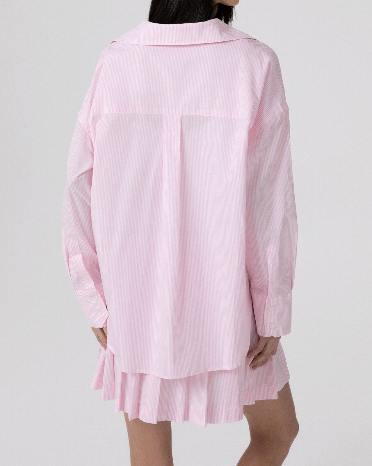 Hinnominate HMABW02594 Camicia Donna Nude a Righe Cotone