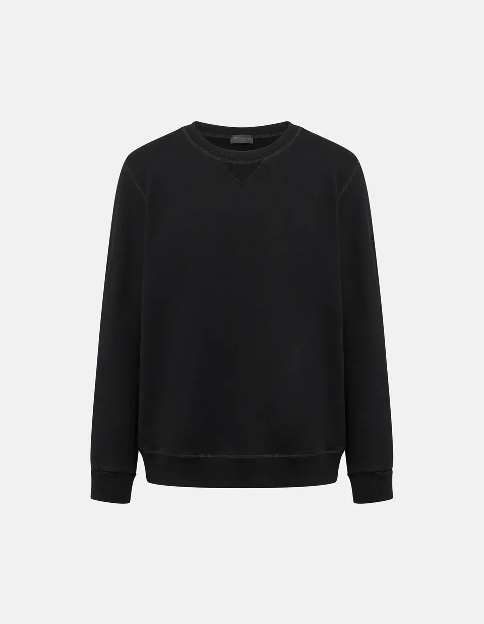 Dondup UF775 KF0254U felpa cotone nero uomo S