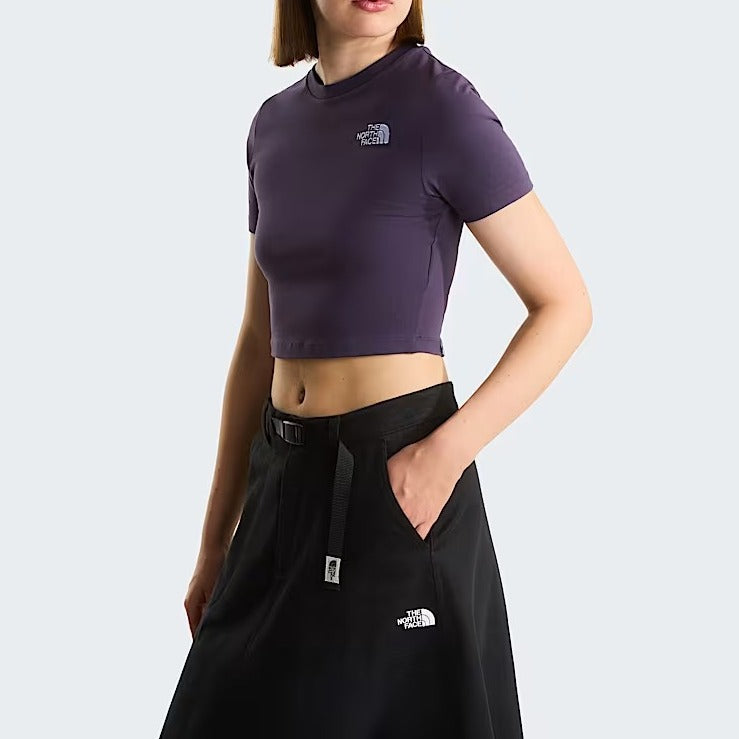 The North Face NF0A55AO t-shirt donna Endless Dusk cotone slim