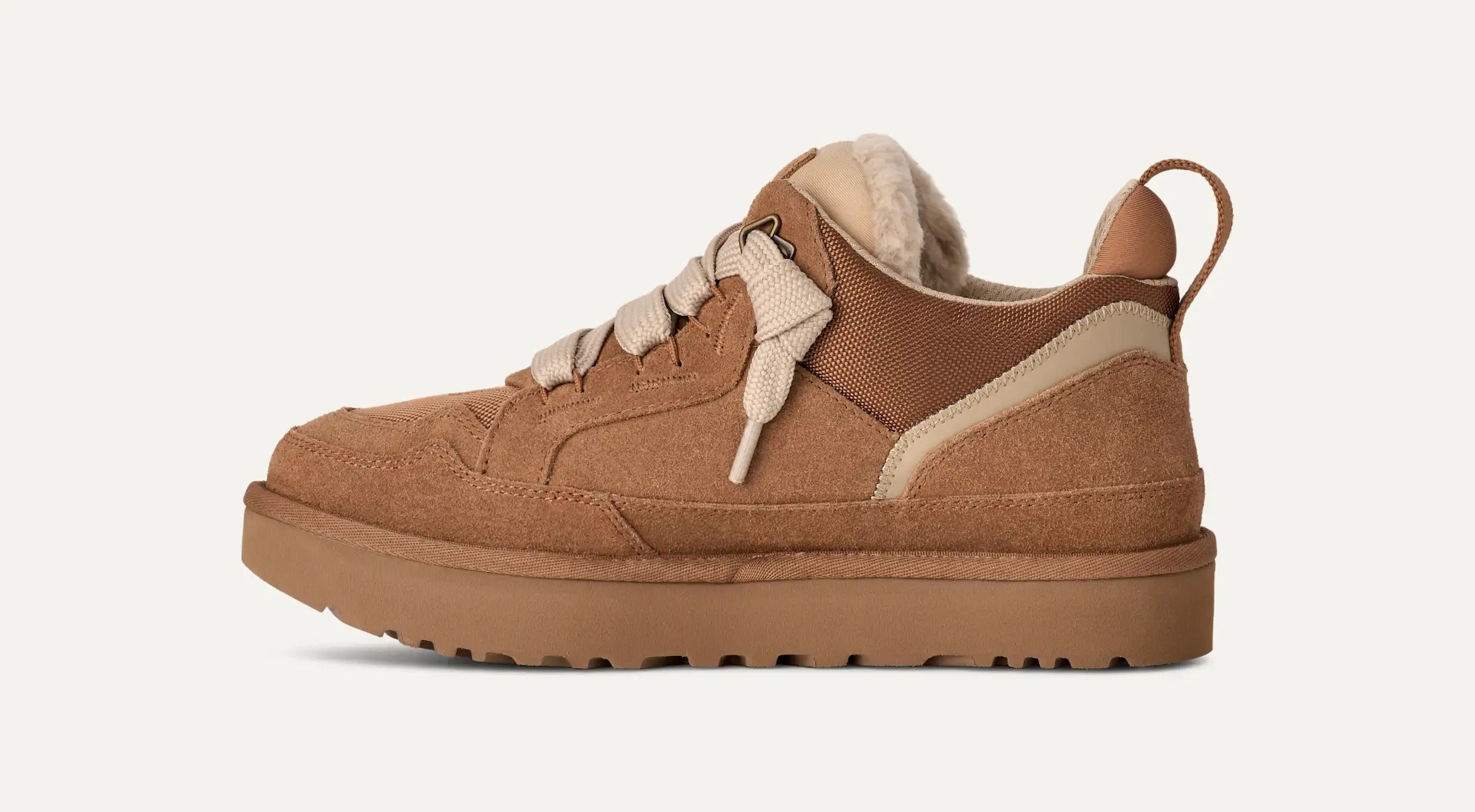 Ugg Lowmel 1170750 sneakers uomo chestnut suede