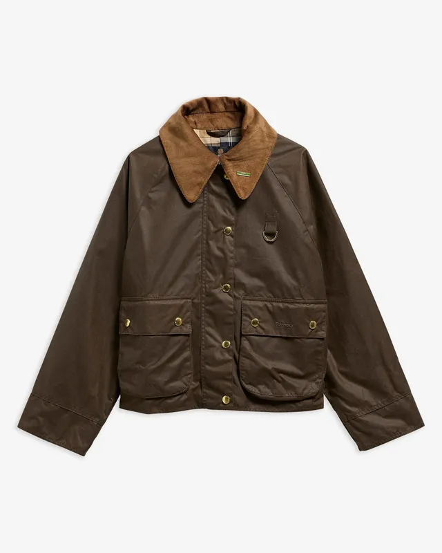 Barbour Modern Spey giacca donna beech cerata Icons