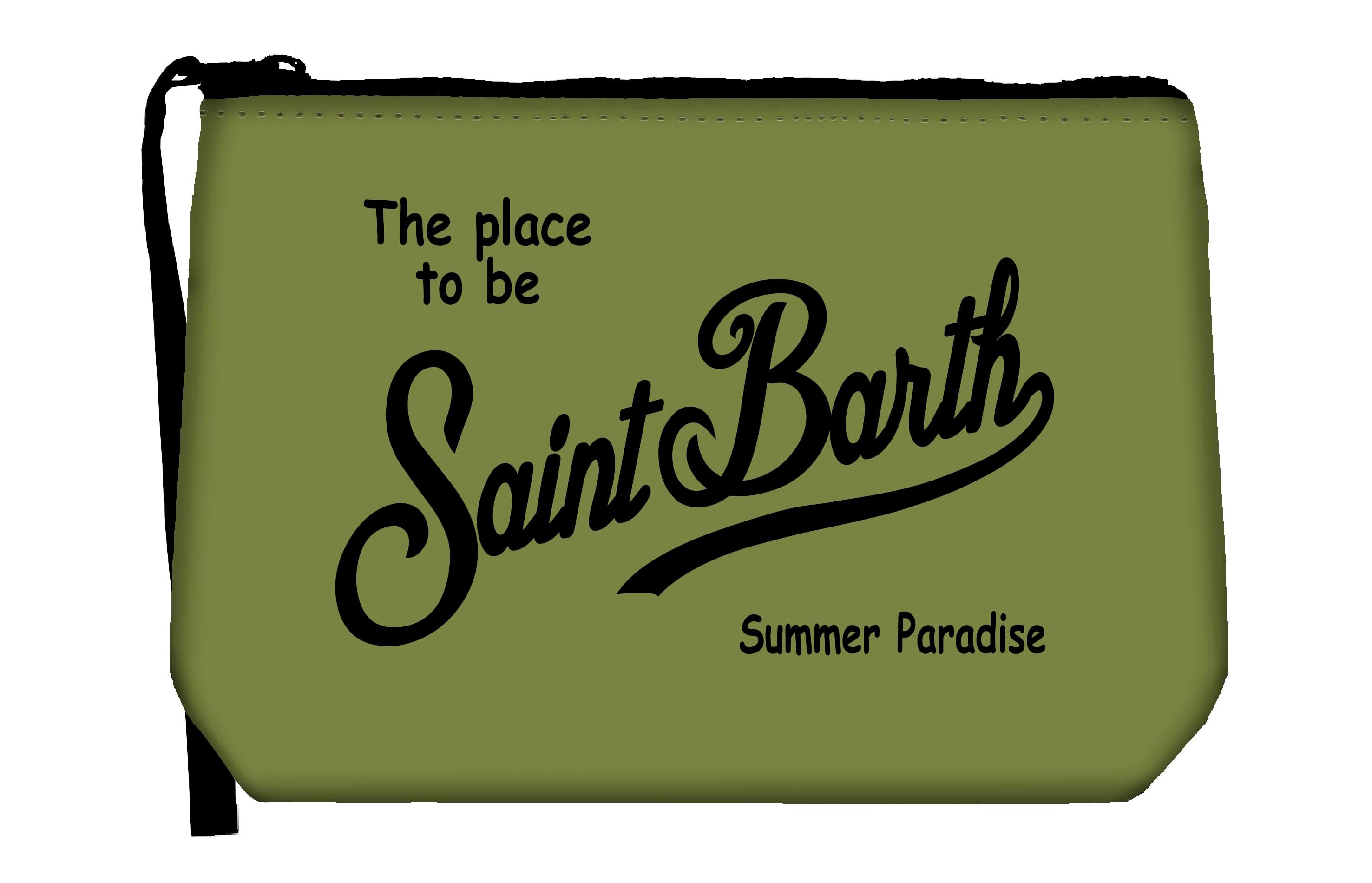 MC2 Saint Barth Aline 00395L pochette verde scuba mare