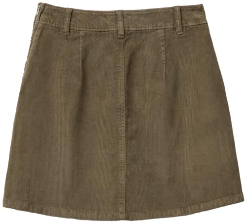 Benetton Gonne Minigonna Donna Velluto Vita Media