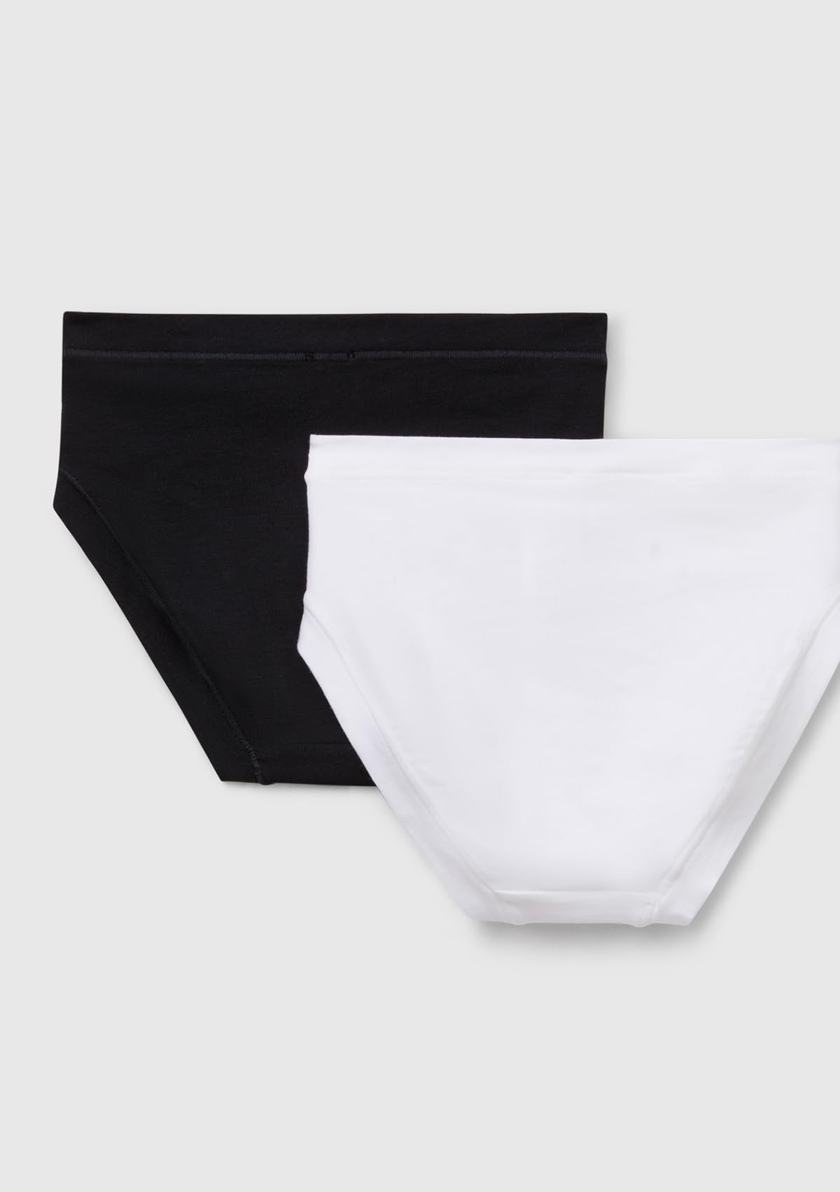 Benetton Slip Bambina 160 Cotone Organico Rosa Nero