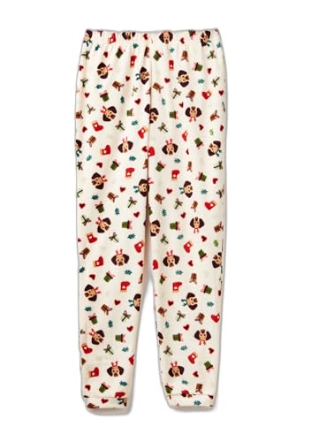 Benetton Pantaloni Donna XXS Pile Fantasia Cavigliera