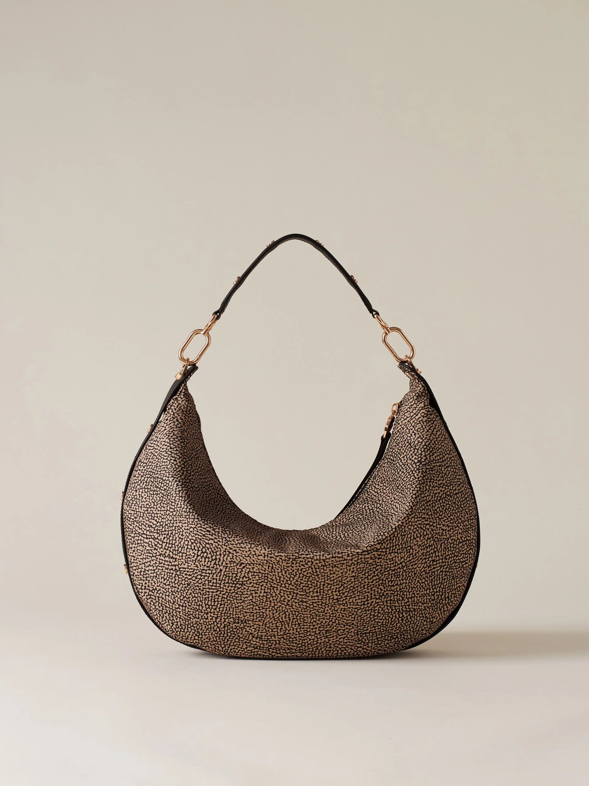 Borbonese Frame Medium 91010220AH1 Borsa OP Naturale