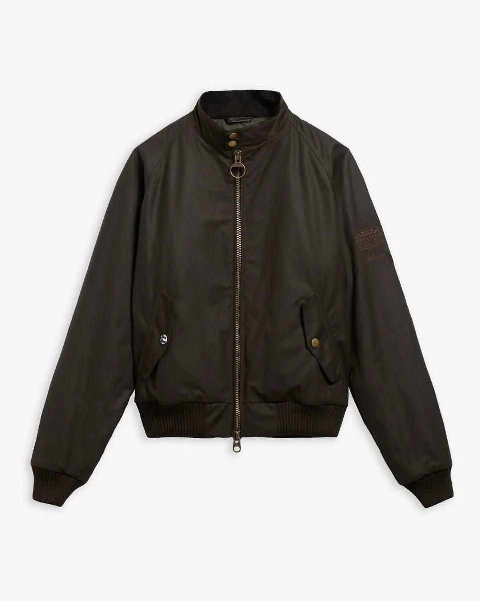 Barbour Merchant MWX0465 Giacca Uomo Olive cerata