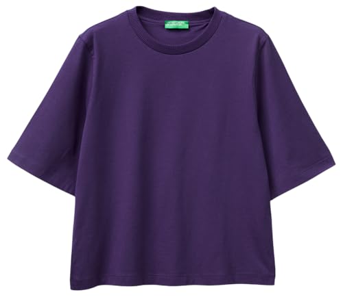 Benetton T-shirt e Polo T-shirt boxy manica gomito