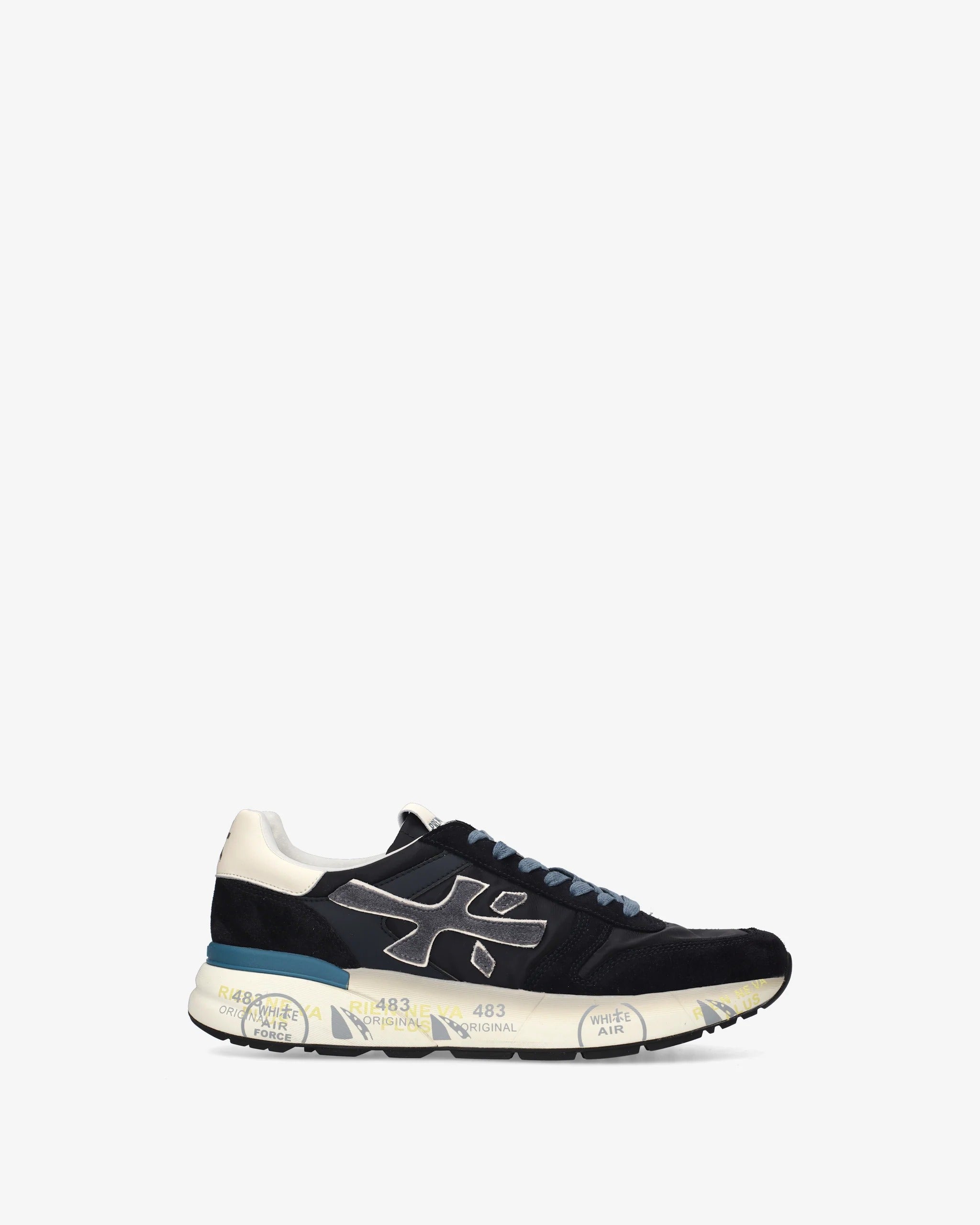 Premiata Mick 7716 sneaker uomo navy tessuto tecnico