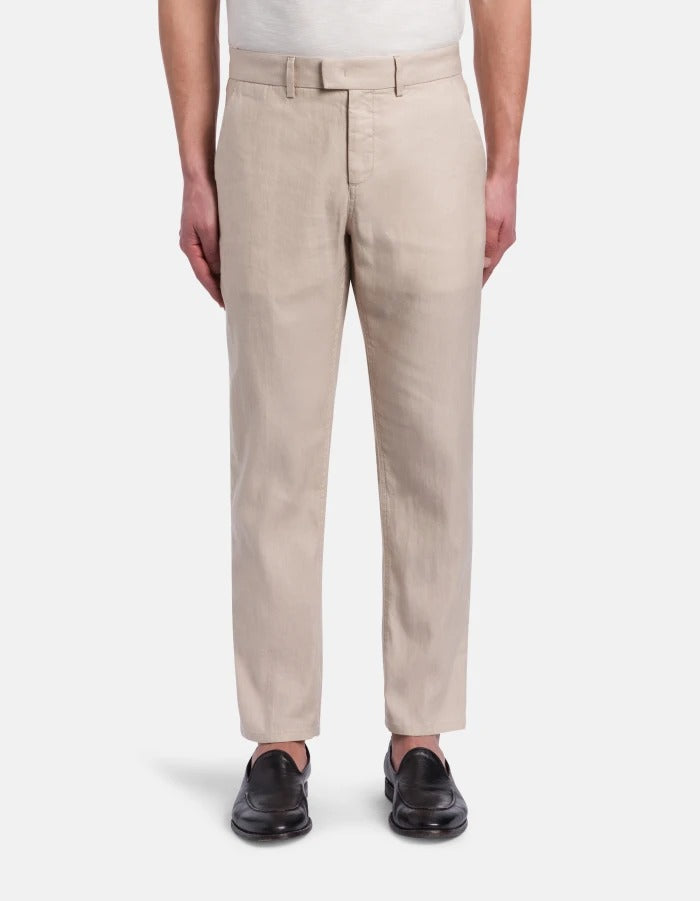 Dondup Pablo UP525 Pantaloni Uomo Avena Latte