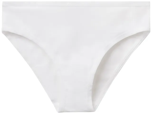 Benetton Slip Vita Semi-Alta Cotone Donna M