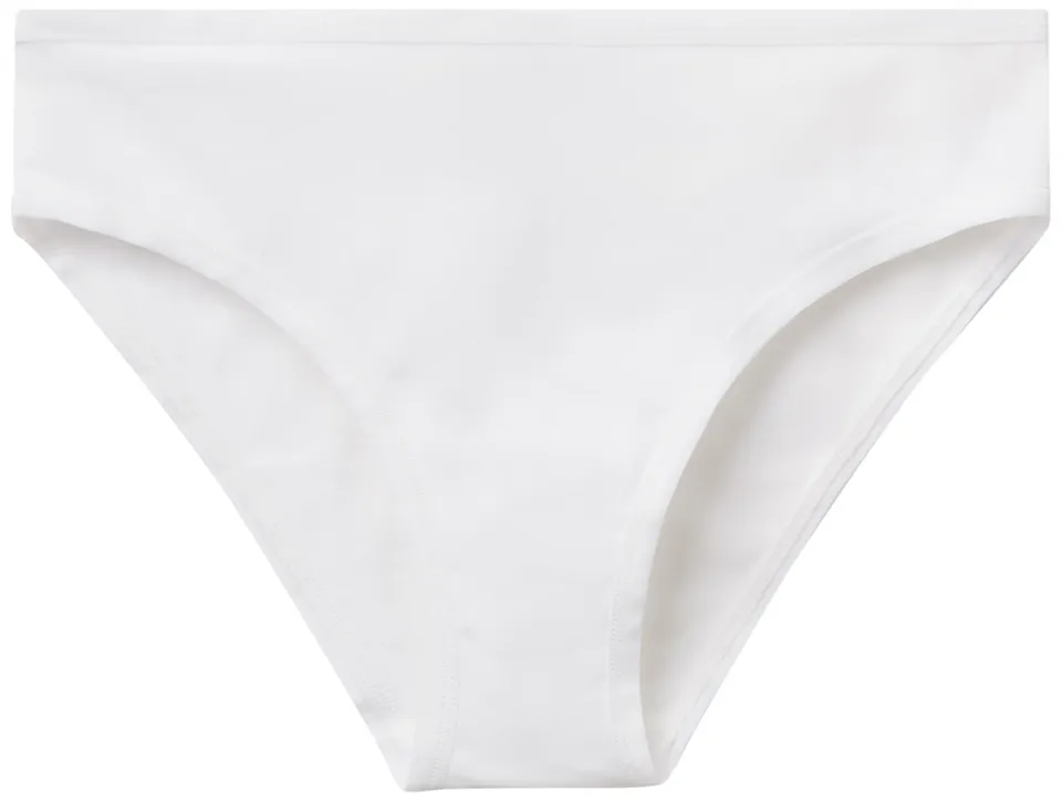 Benetton Slip Vita Semi-Alta Cotone Donna M
