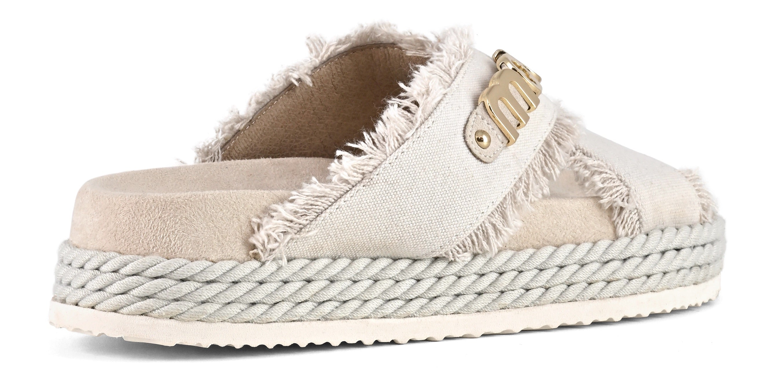 Mou Criss Cross SW451005K Sandalo Canvas Beige