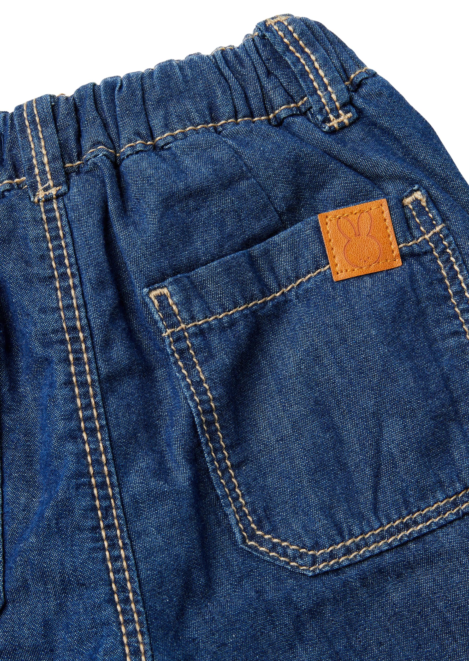 Benetton Pantaloni Jeans Pantalone Denim Chambray 56