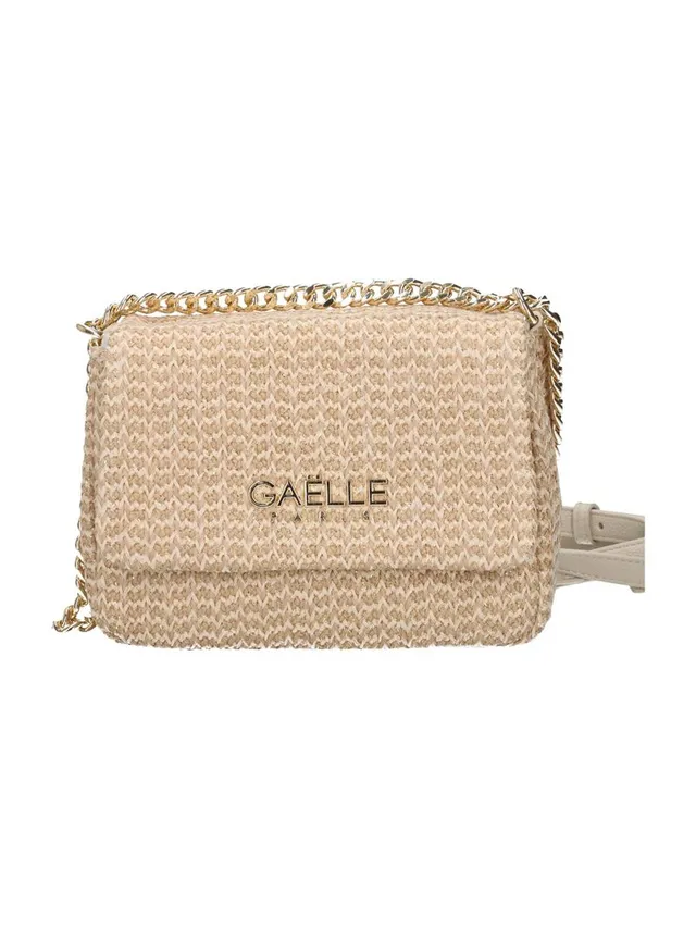 Gaelle Paris GAACW03095 Borsa Mini Beige Raffia