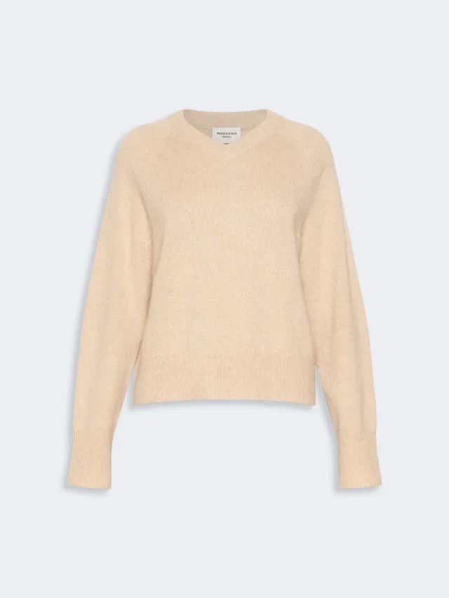Weekend Max Mara Padre WKDPADRE002 maglia cashmere mandorla