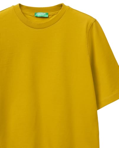 United Colors of Benetton 3BL0E17G5 T-shirt boxy XS gialla