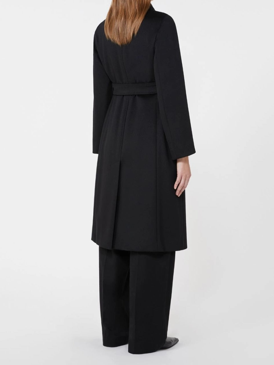 Max Mara Studio BCOLLAGE013 cappotto donna nero lana