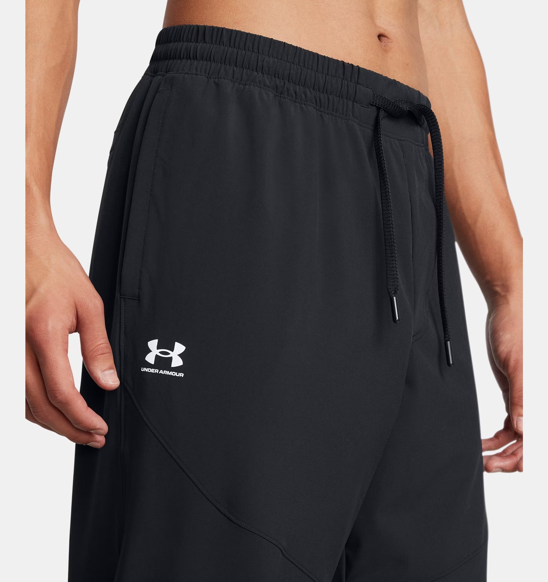 Under Armour Vibe Woven Jogger Uomo Nero Idrorepellente