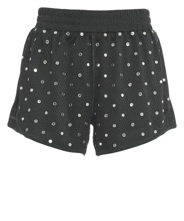 Pinko Esperia 106854 A3BC Shorts Donna Grigio Mesh