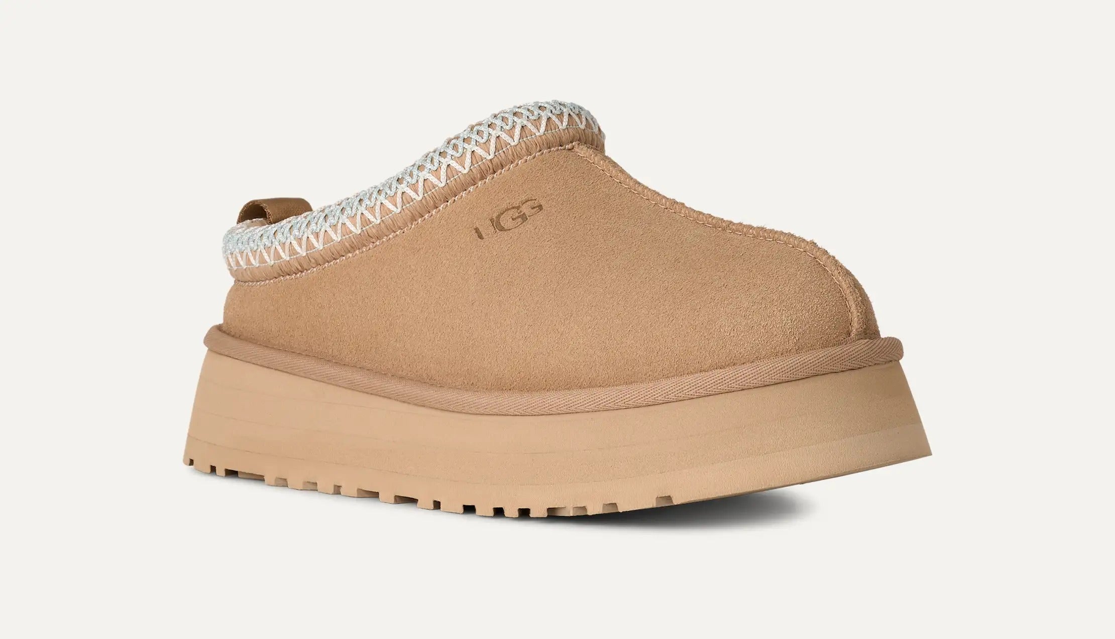 UGG Tazz II 1174471 ciabatta camoscio sand plateau