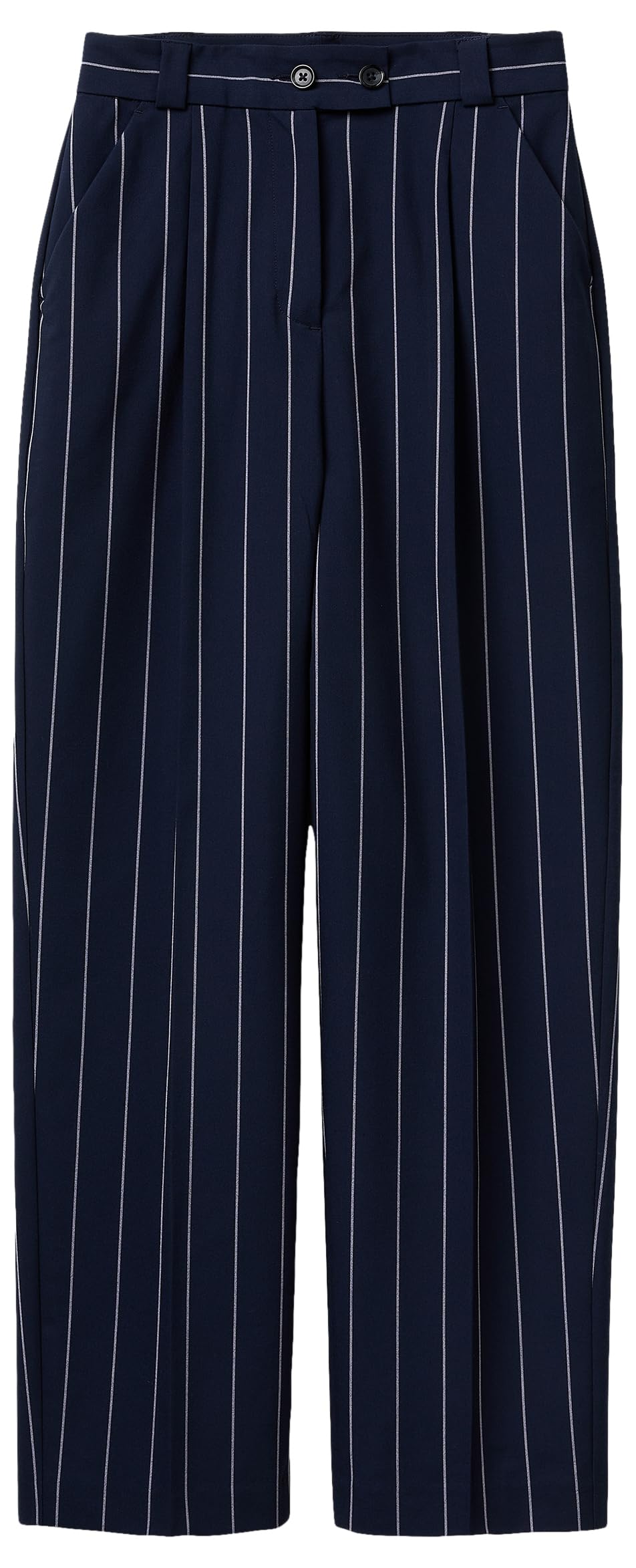 Benetton Pantalone Carrot Fit Tinta Unita Lungo
