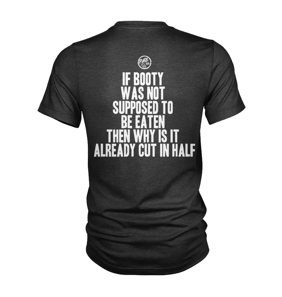 Pure Trash Booty Eating T-shirt uomo vintage fitted