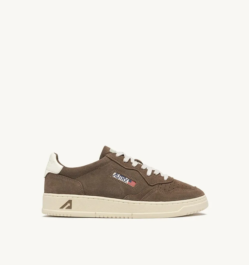 Autry Medalist Low AULM-UH10 Sneaker Cigar White Uomo