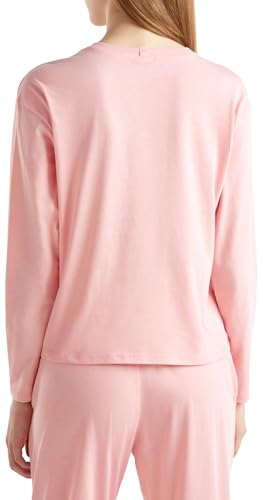 Benetton T-Shirt M/L Maglietta Manica Lunga Logo