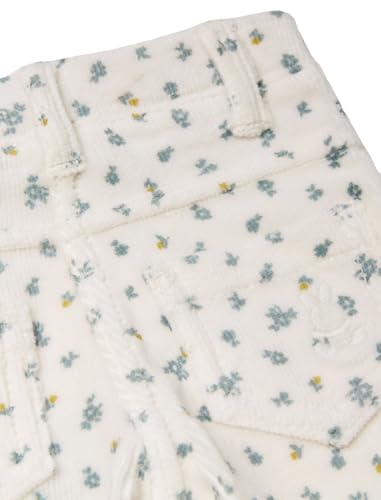 Benetton 4NNFAE005 pantaloni bimba cotone viola taglia 74