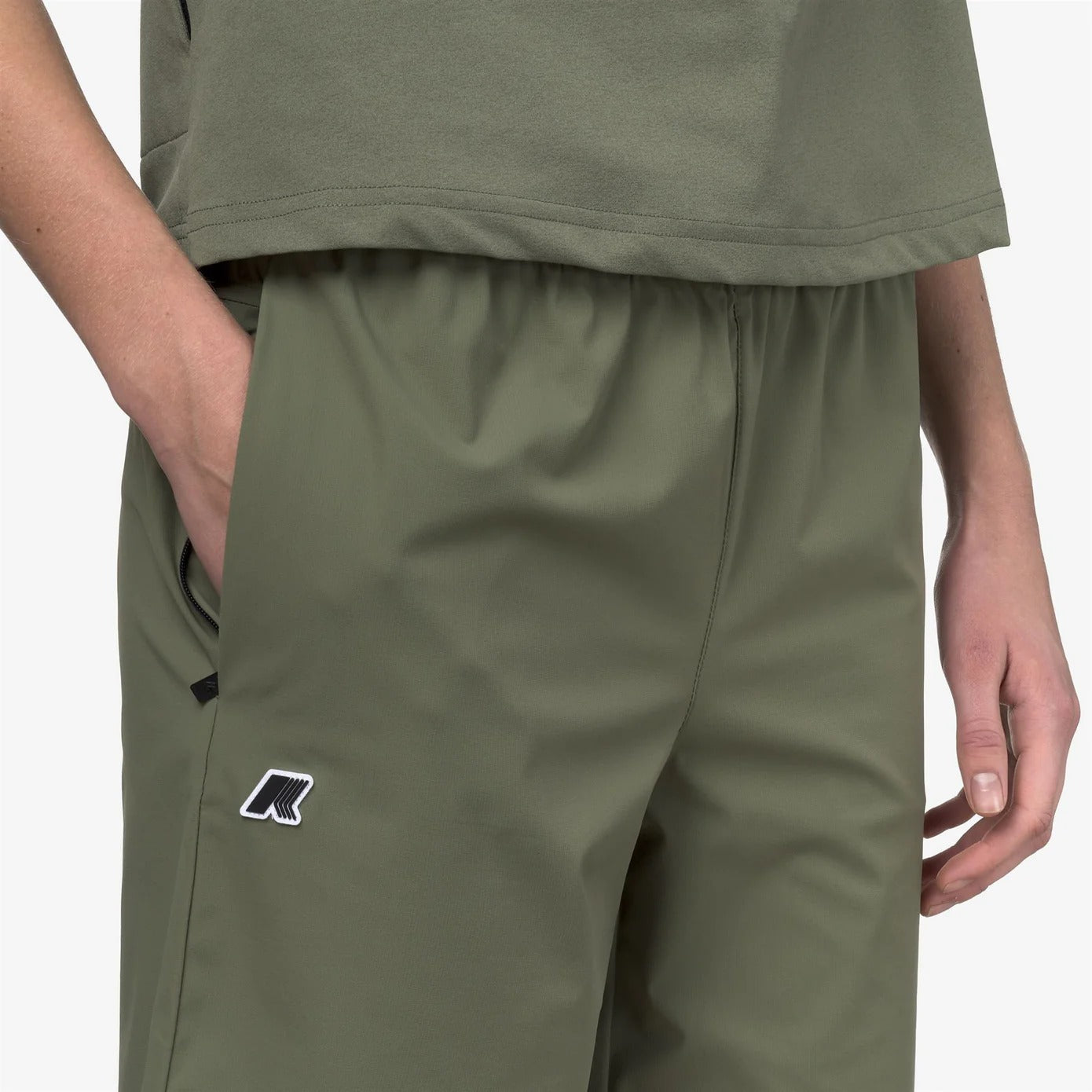 K-Way Nesilier Travel K8151VW Shorts Green Lichen
