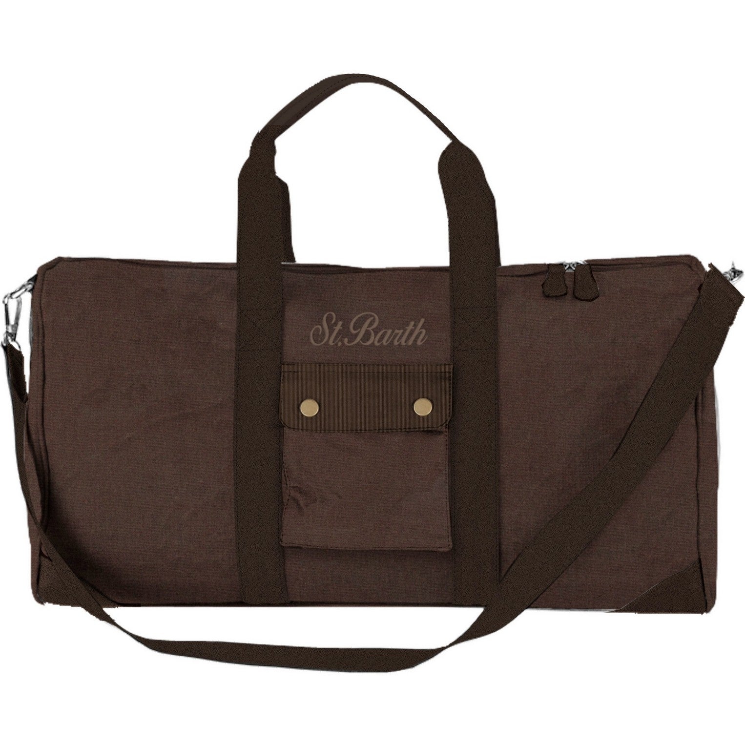 MC2 Saint Barth Jetleg Wax Borsone Marrone Nylon 55cm