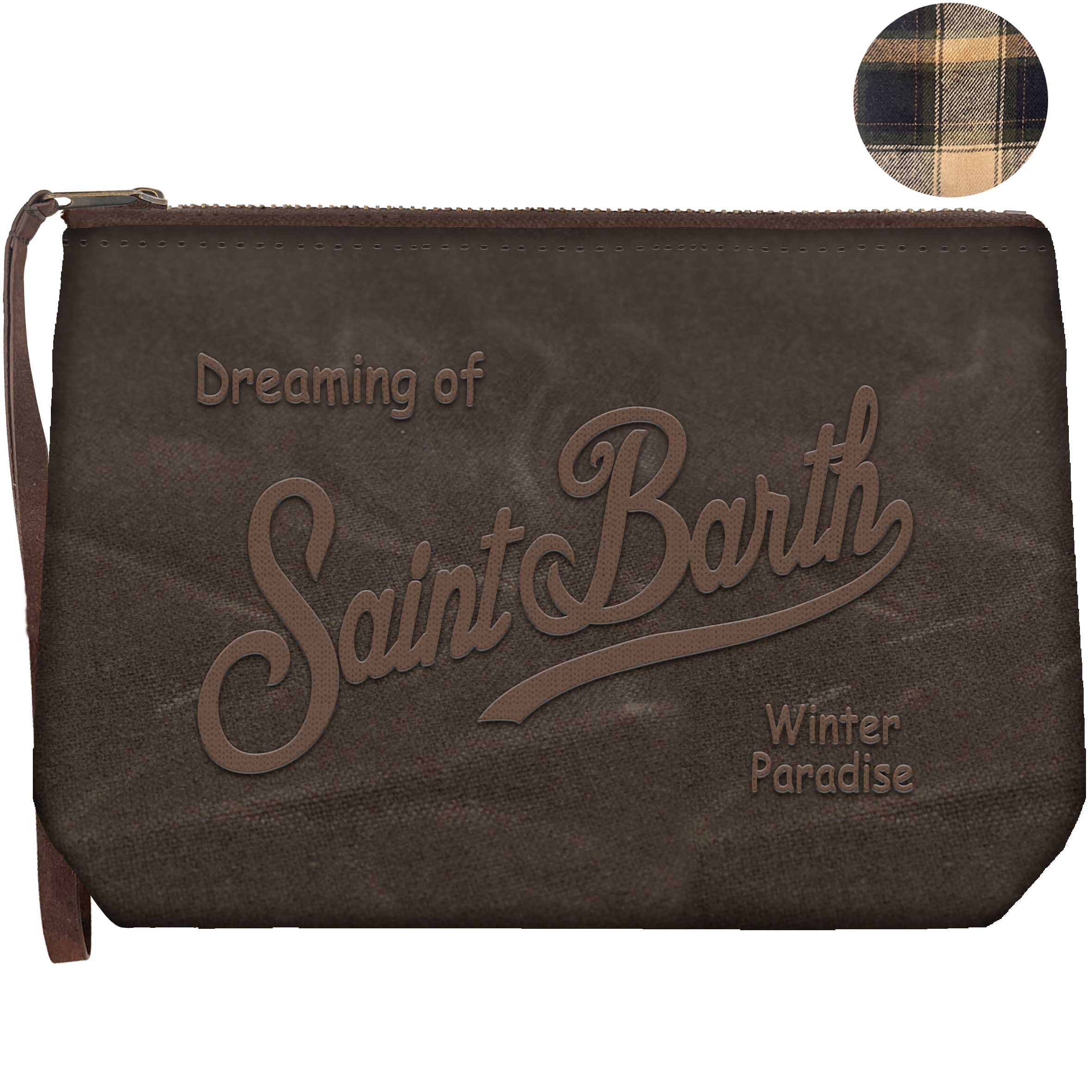 MC2 Saint Barth Aline Wax 00128M pochette marrone nylon