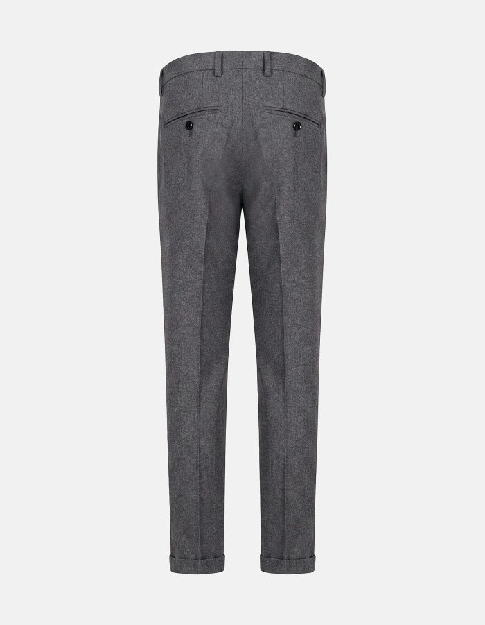 Dondup Gaubert UP235 Pantaloni Uomo Grigio Flanella