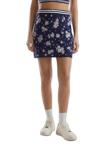 Benetton Gonne 1094e000u Minigonna Jacquard XS Floreale