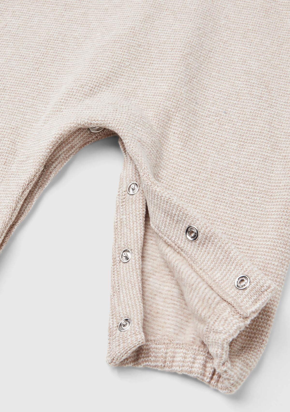 Benetton salopette bimbo 56 tinta unita bottoni