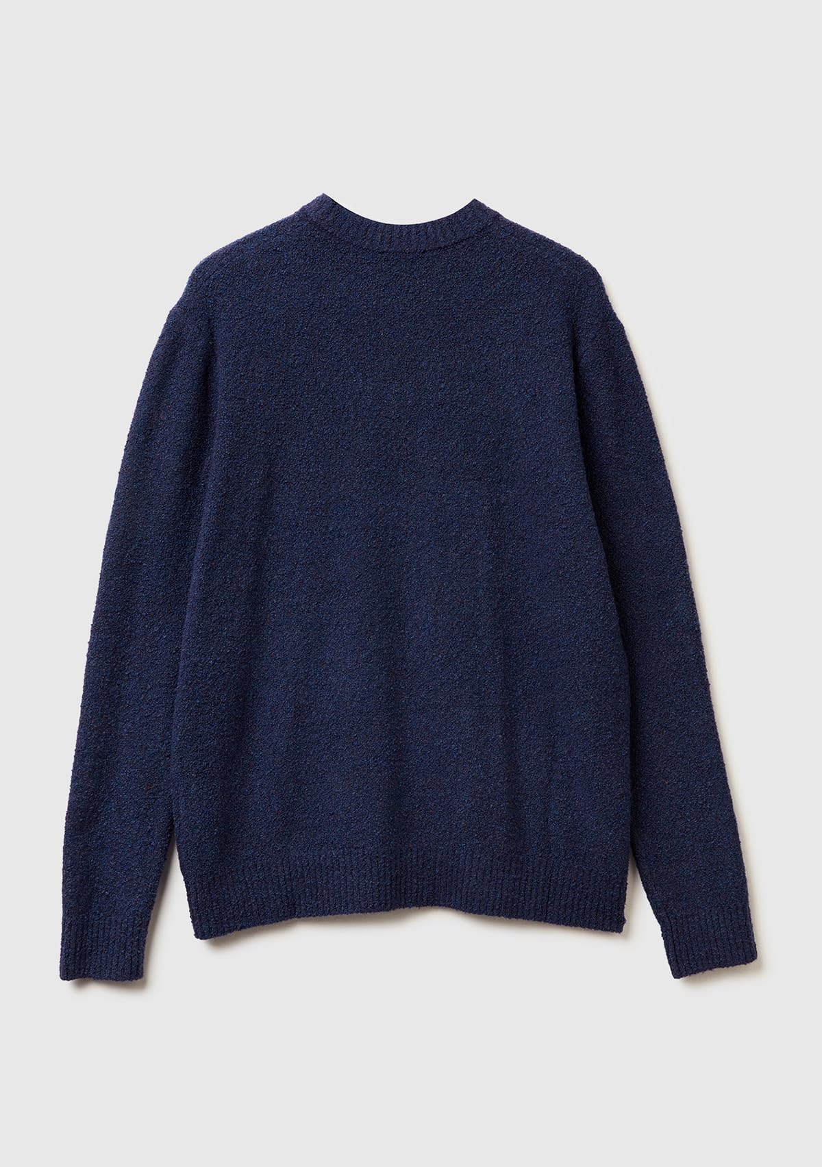 Benetton Maglieria 1l5yu10ad Maglione Uomo Girocollo Bouclé