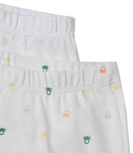 Benetton 3pwb0f009 set 2 ghette bimbo 56 cotone