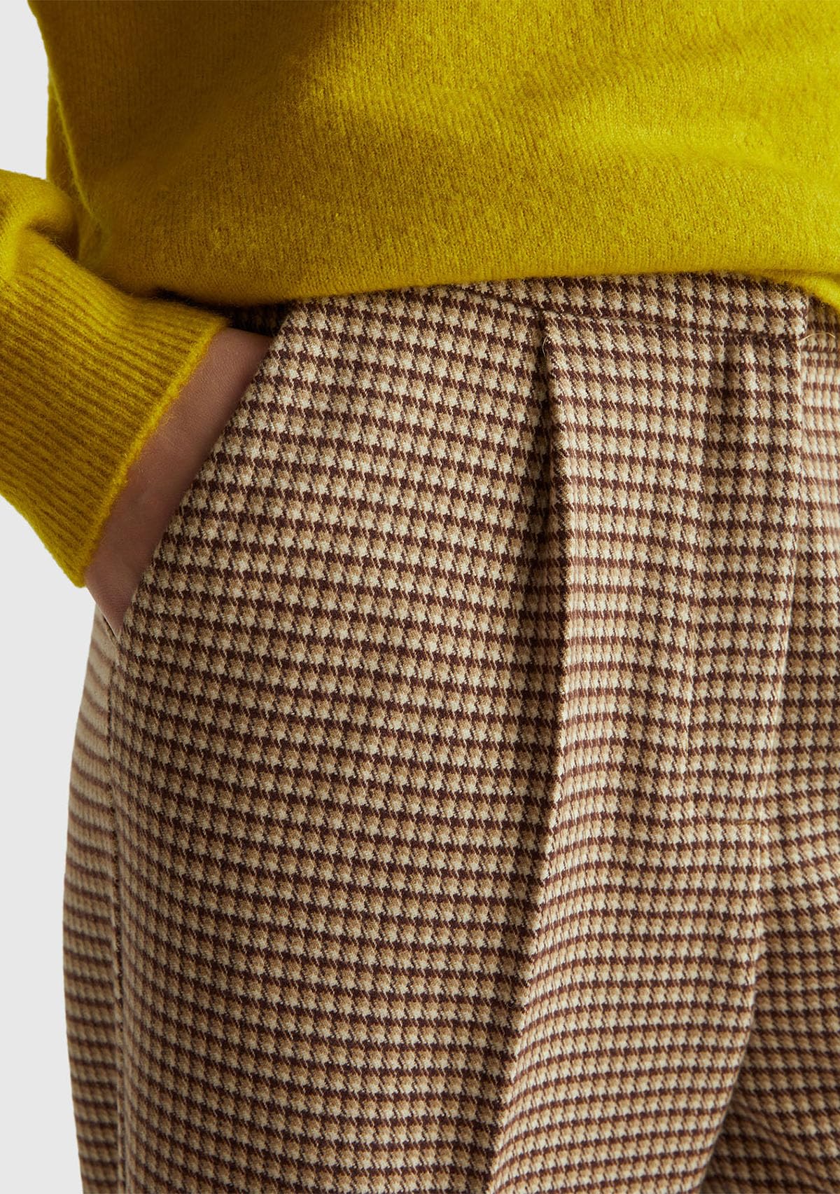 Benetton 44bwdf0ae Pantalone Lana Donna Taglia 40