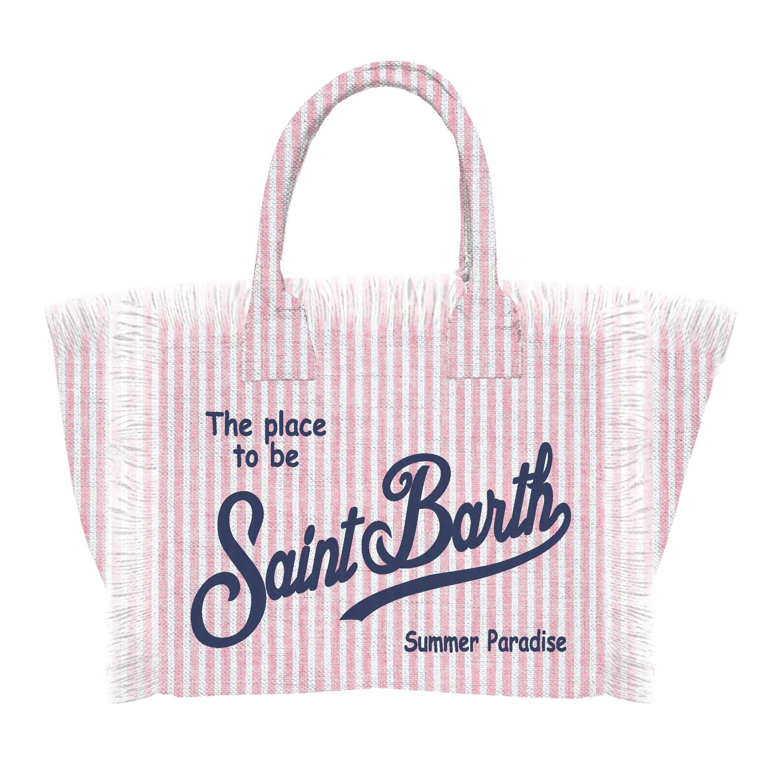 MC2 Saint Barth Colette Linen 00397L Borsa Rosa