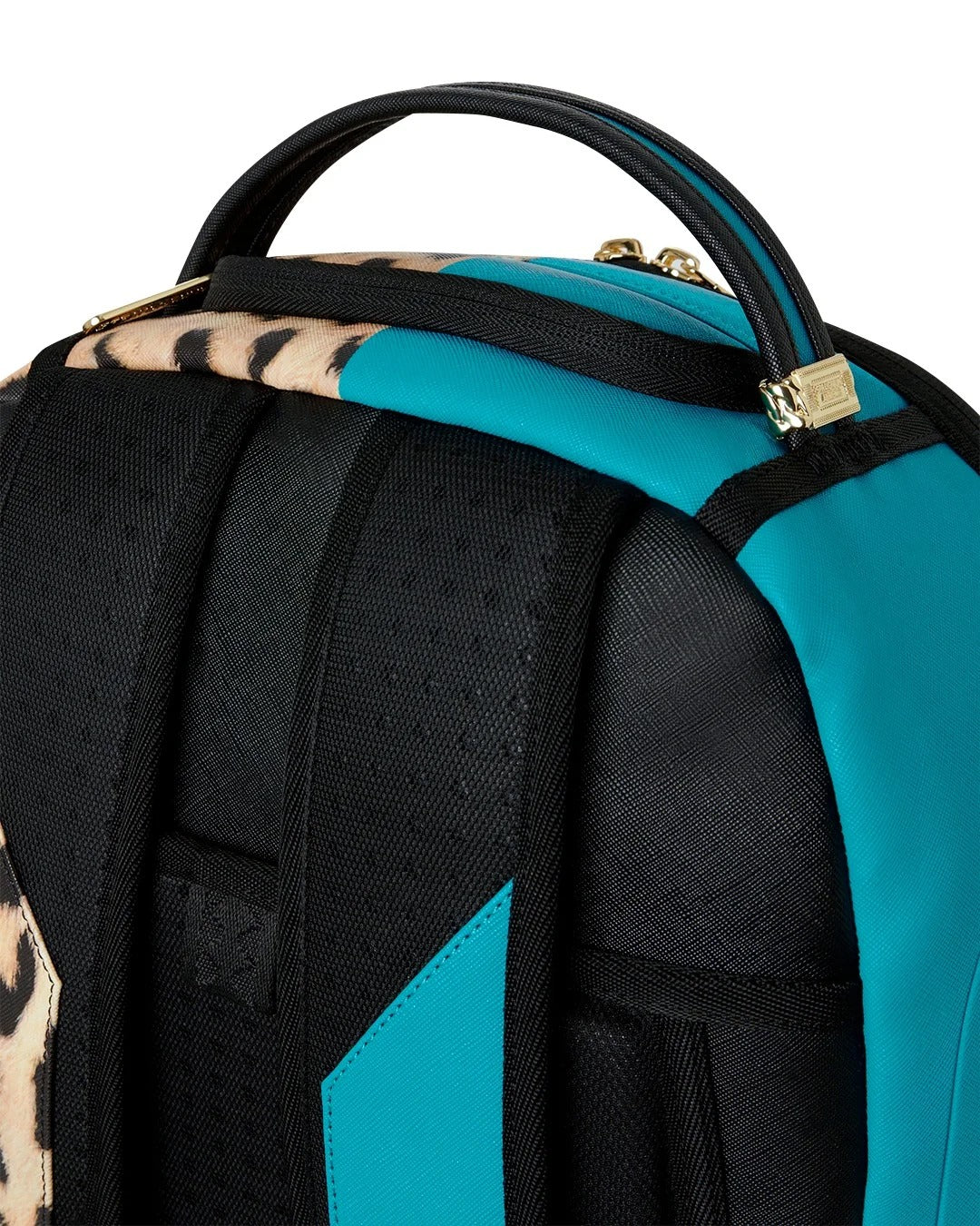 Sprayground 910B8365NSZ zaino pvc turchese animalier